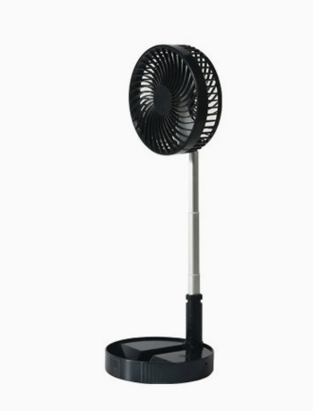 ๐ NOW! ๐ Telescopic Folding USB Charging Fan โ Adjustable height, quiet operation & portable โ perfect for desk, travel or outdoor use ๐จ