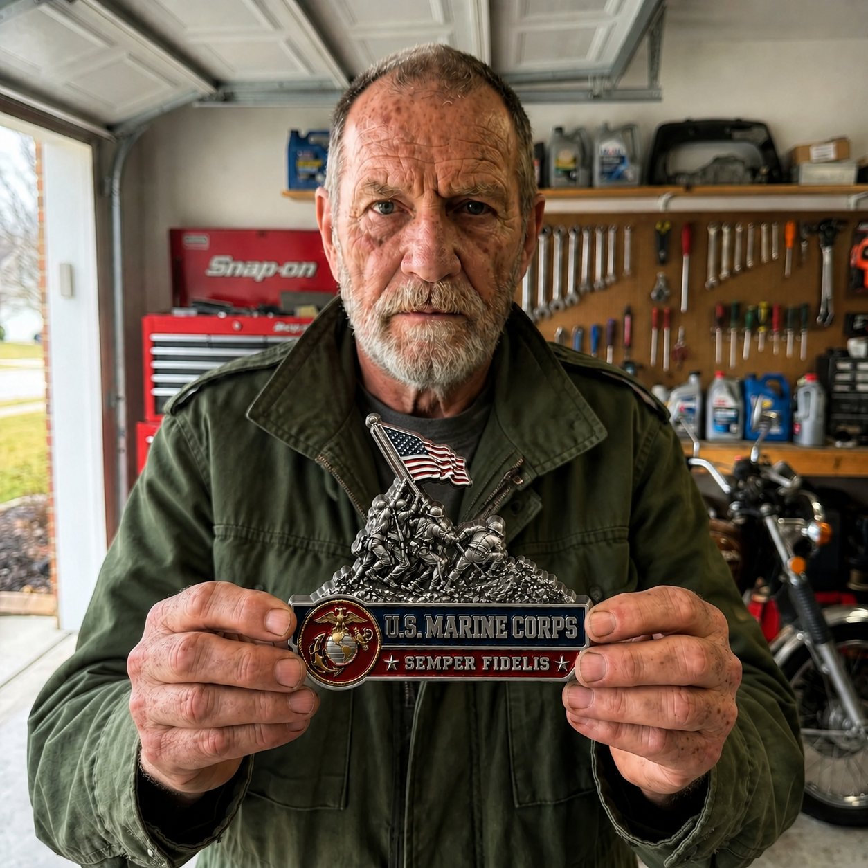 🇺🇸 Last Day Promo: 49% OFF 🎖️ - U.S. Marine Corps Semper Fidelis Car Emblem Metal Badge