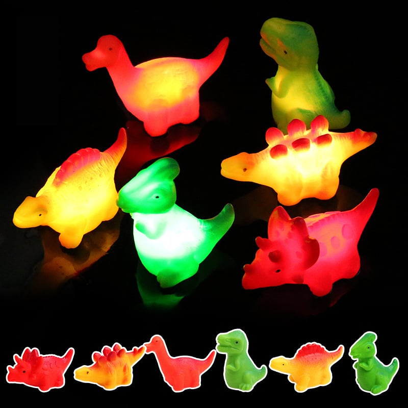 🎁Light-up Bath Toys 🦖🧜♀️ for Kids 3-8, Glow in the Water 🌊✨