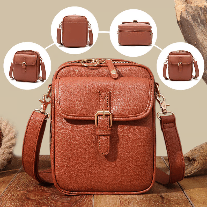 🔥LAST DAY 49% OFF- Crossbody Leather RFID Bag