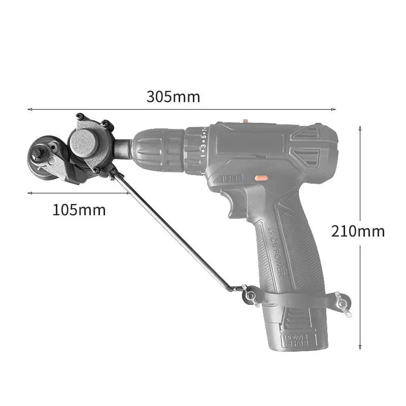 ⚡ NOW! ✨ Electric Drill Sheet Metal Cutter - 3-in-1 Tool for Steel, Aluminum & Copper with Laser-Guided Precision 🔧💥