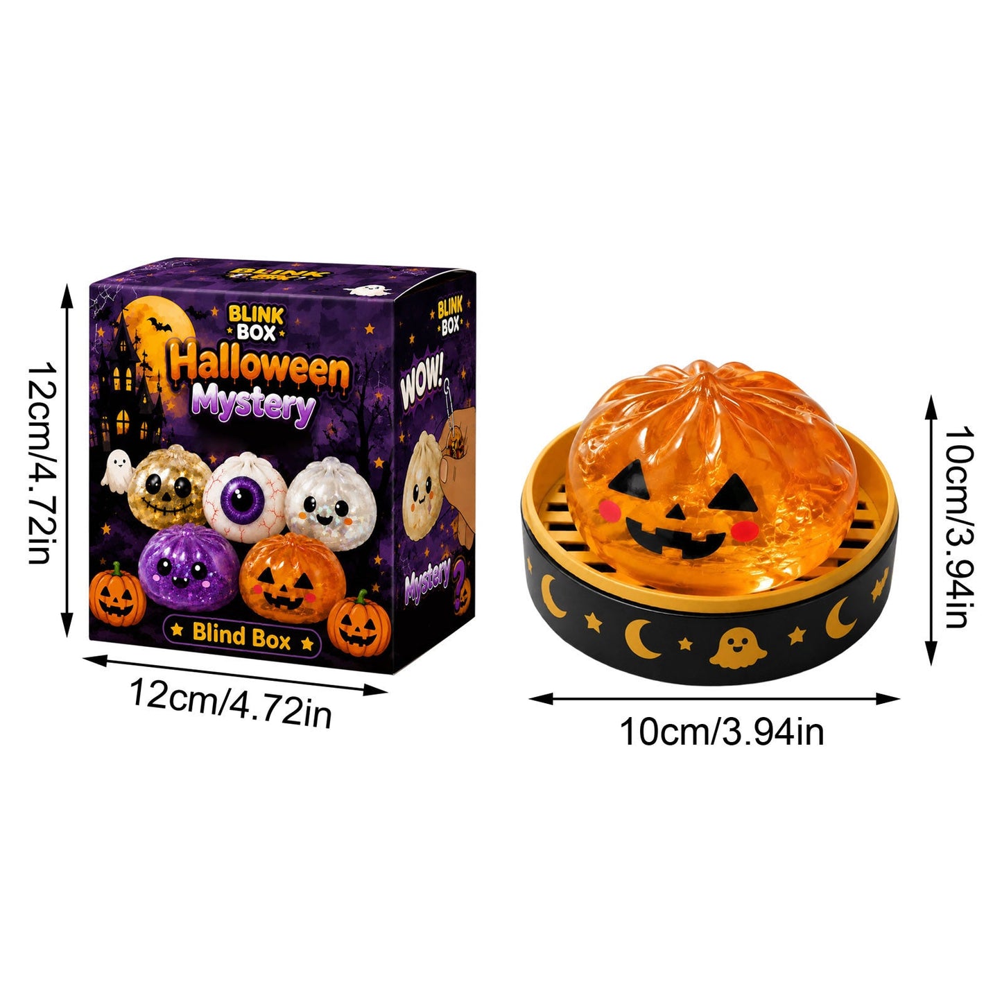 π Halloween Pumpkin Slow-Rising Squishy
