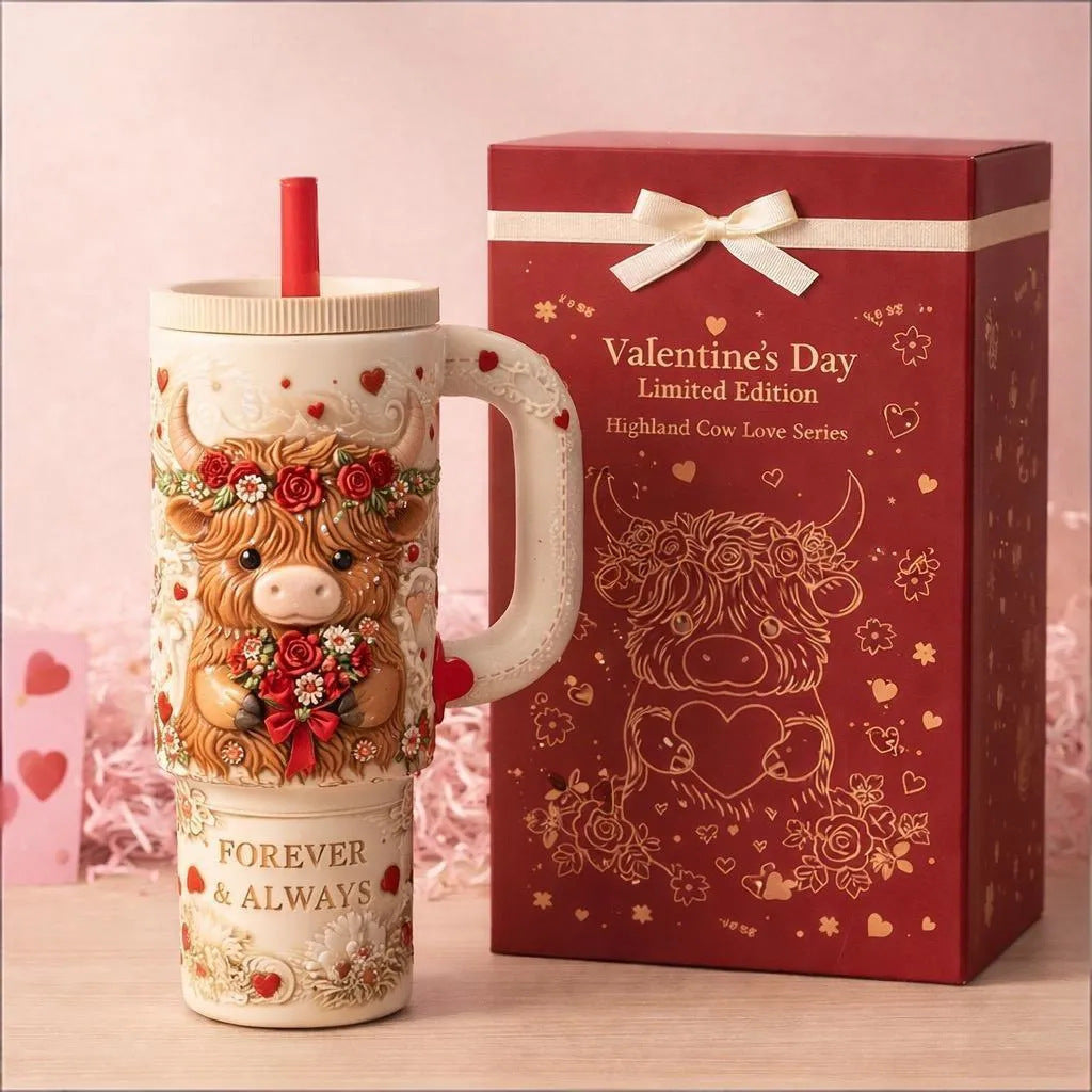 Highland Cow Tumbler