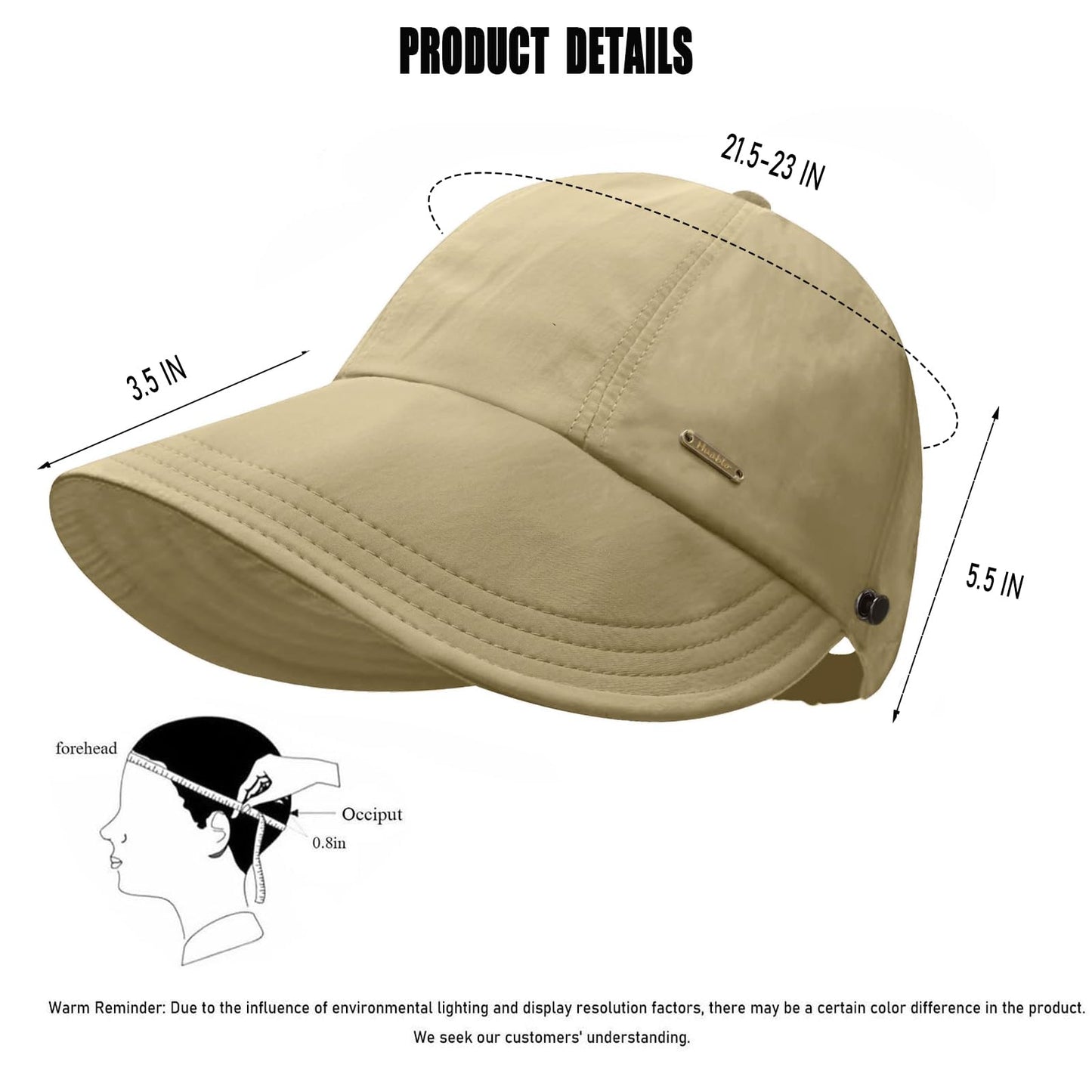 Packable Wide Brim Sun Hat