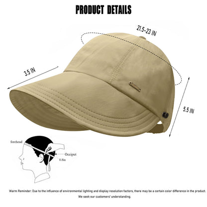 Packable Wide Brim Sun Hat