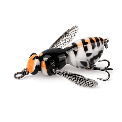 ⏰ Last Day 49% OFF – 🐝 Bionic Wasp Topwater Lure That Triggers Explosive Strikes