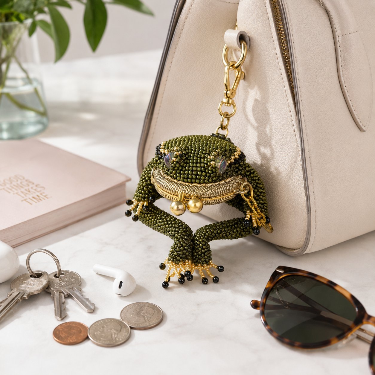 Charming DIY Frog Coin Purse