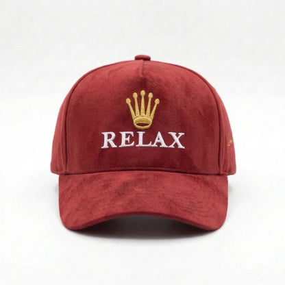 Relax Crown Vintage Baseball Cap