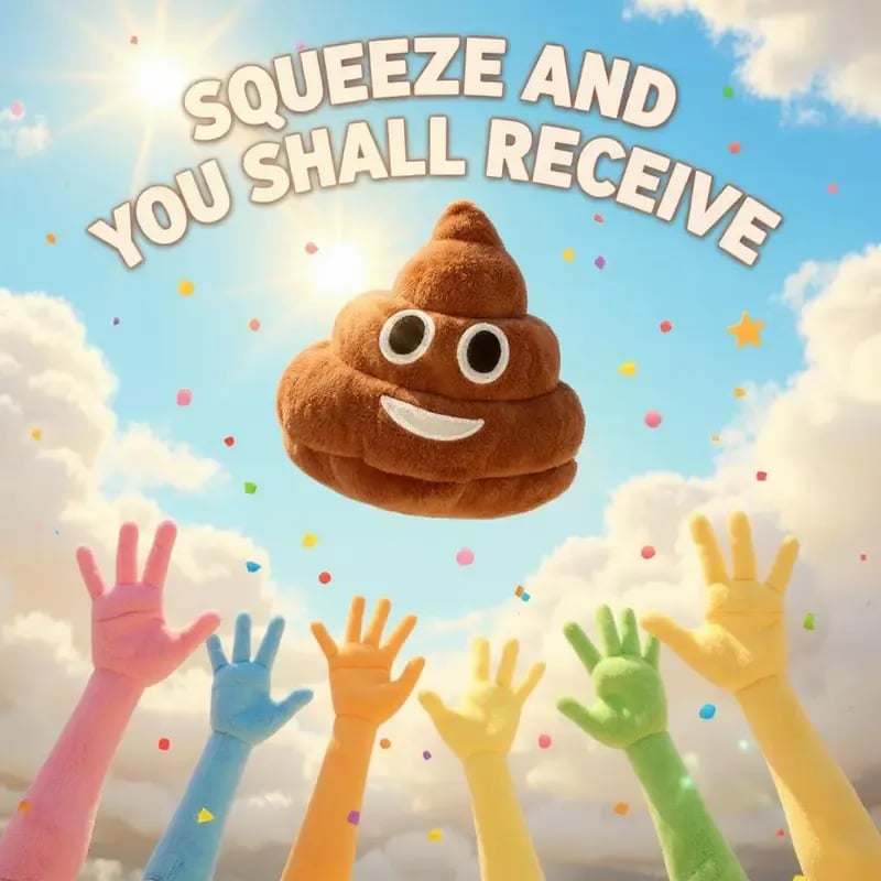 🎁2026 HOT SALE💥Funny  Poop Plush Toy – Makes Fart Sounds!