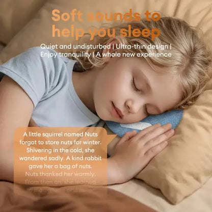 🔥🔥S1 Ultra-Thin Bluetooth Pillow Speaker with Bluetooth 6.0 - Bone Conduction Technology