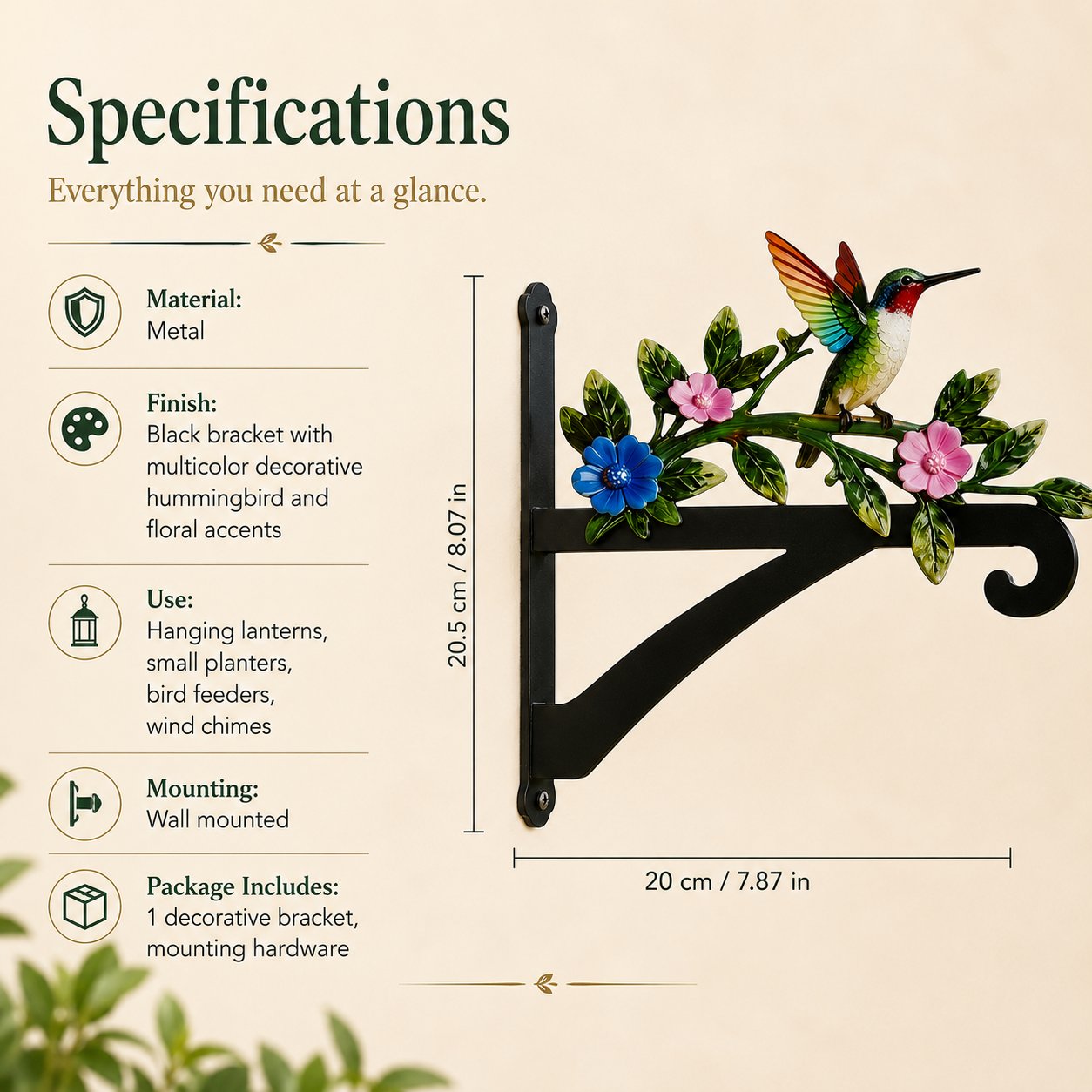Outdoor Garden Decorative Brackets