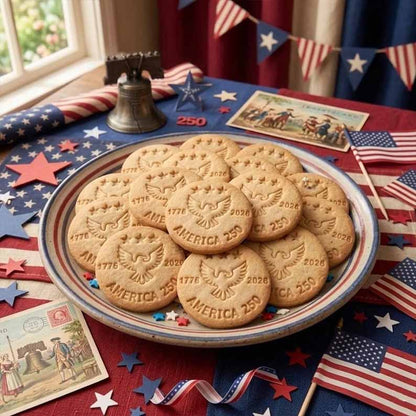 🎁Last Day 49% OFF - 1776–2026 USA 250th Anniversary Cookie Stamp
