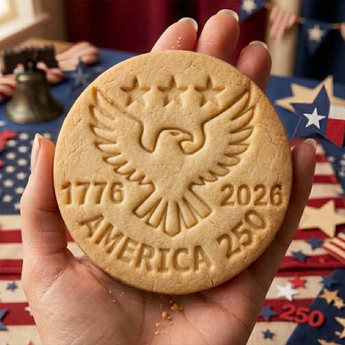 🎁Last Day 49% OFF - 1776–2026 USA 250th Anniversary Cookie Stamp
