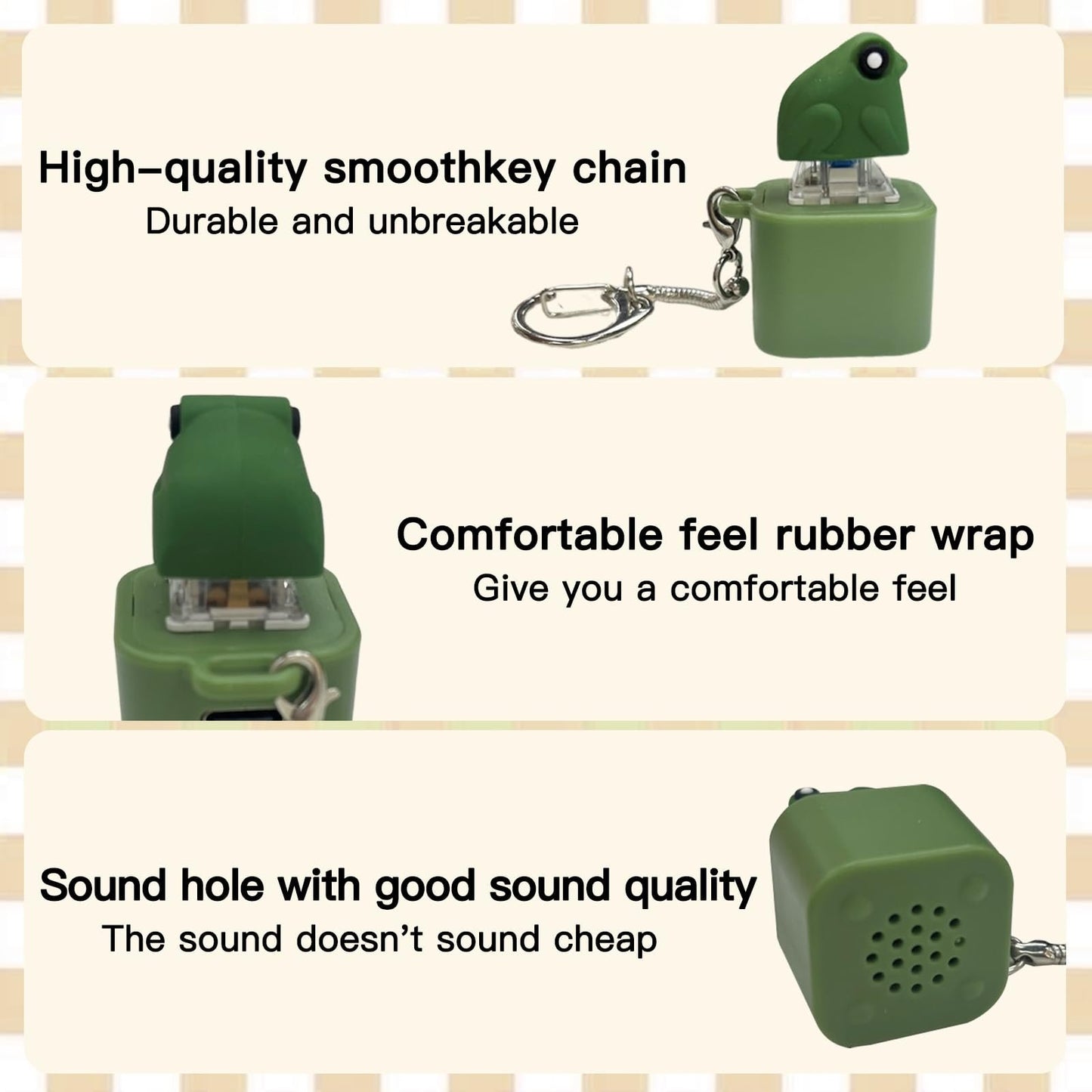 Frog Croaking Fidget Toy-Fun & Portable Anxiety Relief Toy