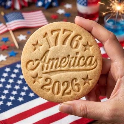 🎁Last Day 49% OFF - 1776–2026 USA 250th Anniversary Cookie Stamp