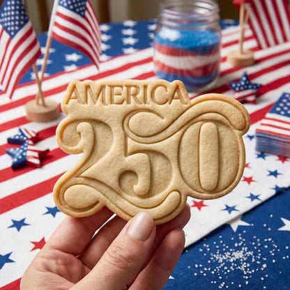 🎁Last Day 49% OFF - 1776–2026 USA 250th Anniversary Cookie Stamp