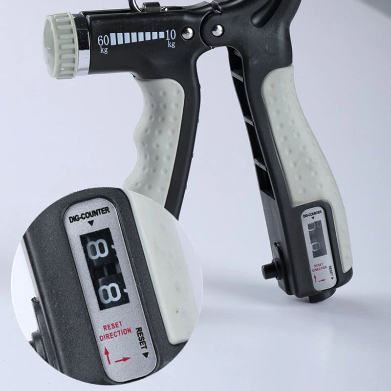 ✨ Adjustable Counting Grip Strengthener — Customize resistance, track progress intelligently, and build powerful hands! ✨