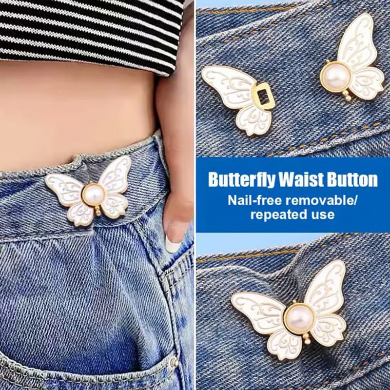 ⏳Limited-time 49% off⏰Removable Butterfly Waist Adjustment Buckle🦋