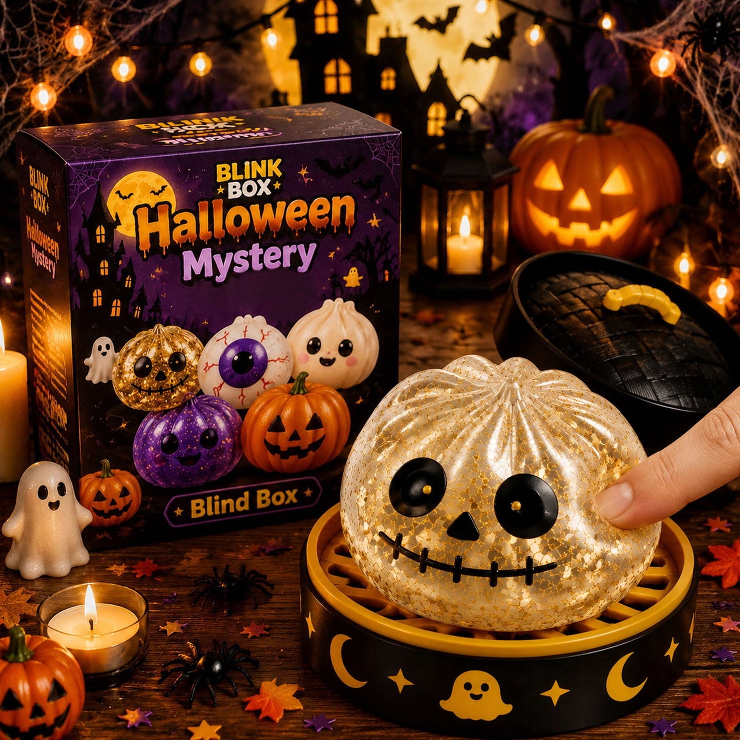 🎃 Halloween Pumpkin Slow-Rising Squishy