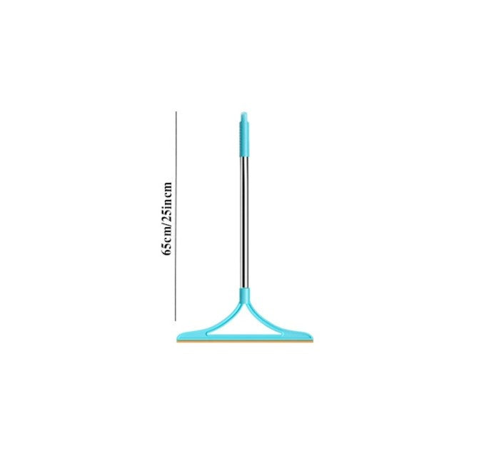 Adjustable Mop Scraper & Hair Magnet Tool