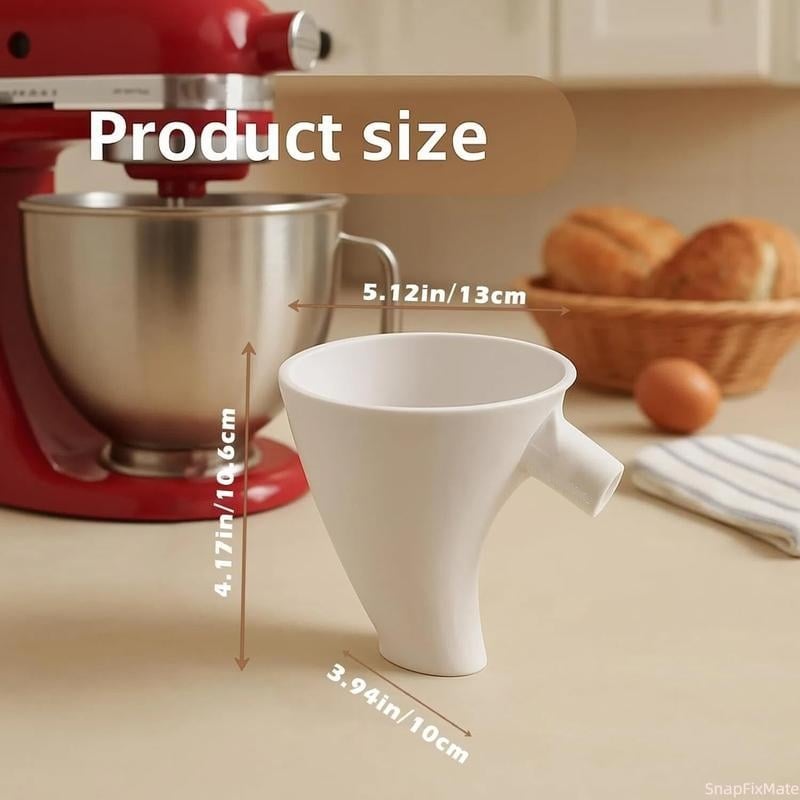 🔥✨Flour Funnel for Kitchen Aid Stand Mixer