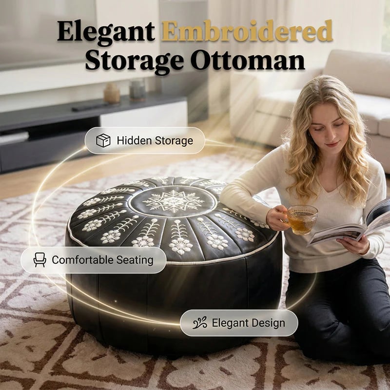 Versatile Round Storage Seat