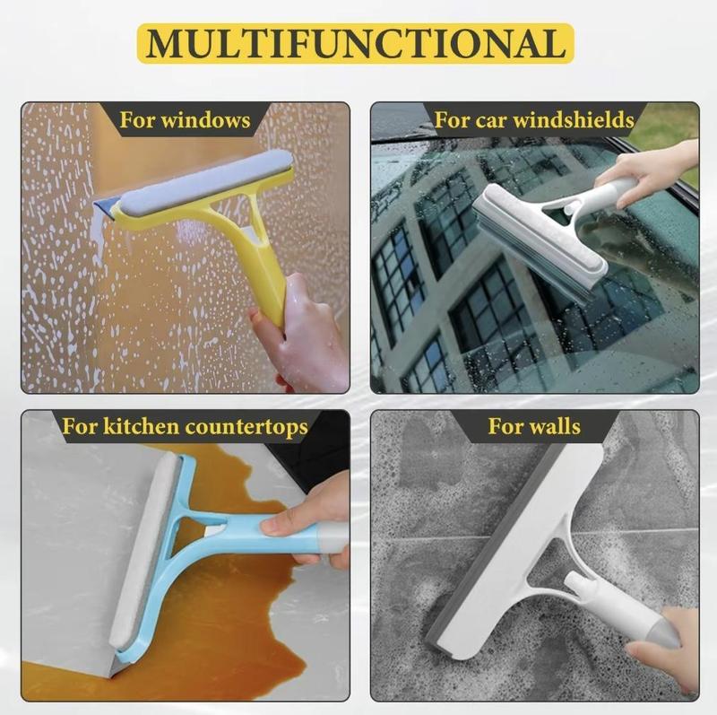 💦LAST DAY SALE 60% OFF⚡50K+ SOLD💥🔥3 in 1 Window Cleaning Scraper