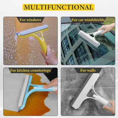 💦LAST DAY SALE 60% OFF⚡50K+ SOLD💥🔥3 in 1 Window Cleaning Scraper