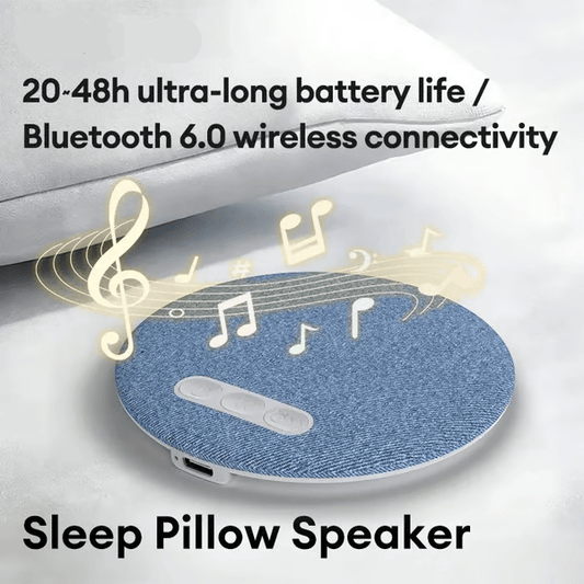 🏆Last Day Promotion 49% OFF😴 🎶S1 Ultra-Thin Bluetooth Pillow Speaker with Bluetooth 6.0 - Bone Conduction Technology