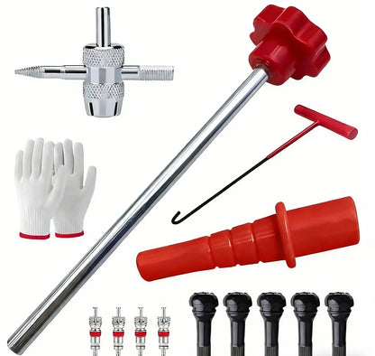 🔥Tire Valve Tool Kit -⚡Fix Leaky Valves in 15 Seconds