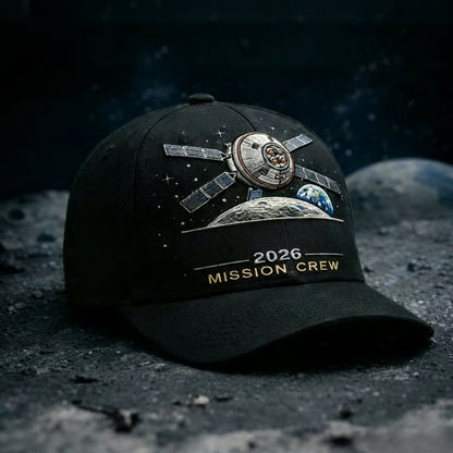 ✨High-end craftsmanship in hand printing-🌕Artemis II Lunar Mission Commemorative Cap