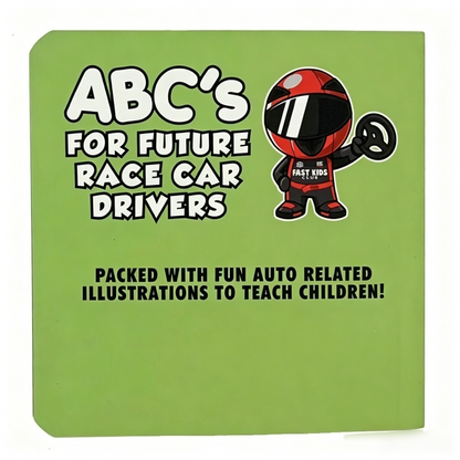 ABC Book For Future Race Car Driver