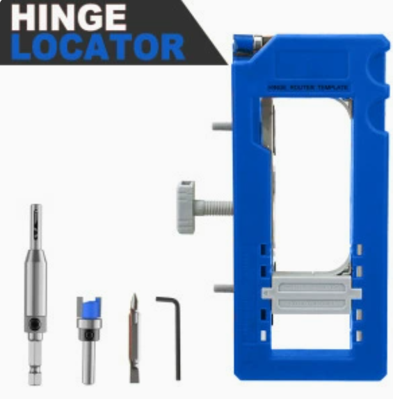Door Hinge Router Template