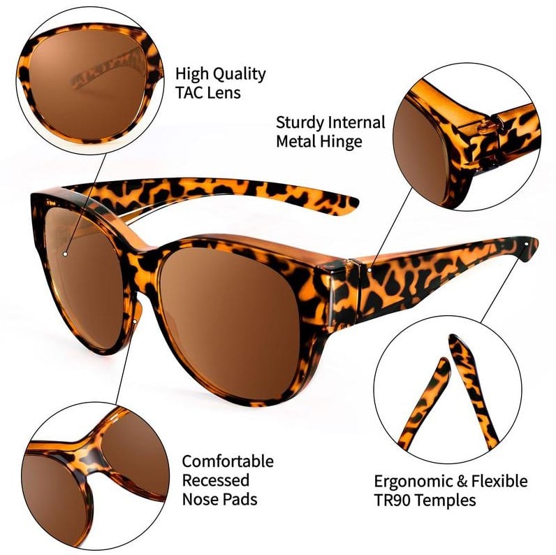 🕶️ This Week's Special Price $14.99🔥Polarized UV400 Fitover Sunglasses with Large Lens