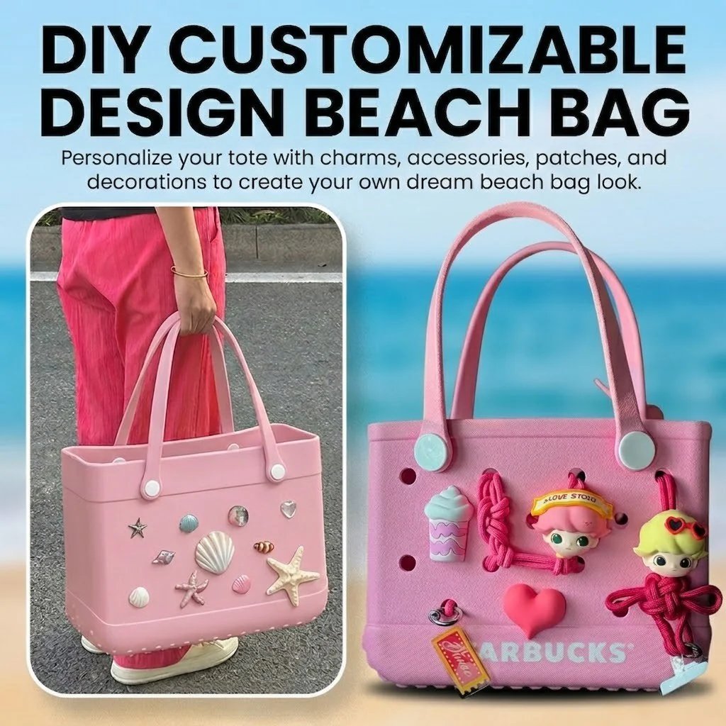 🌸 The Summer Icon: A Bespoke Beach Tote You Craft Yourself 🏖️