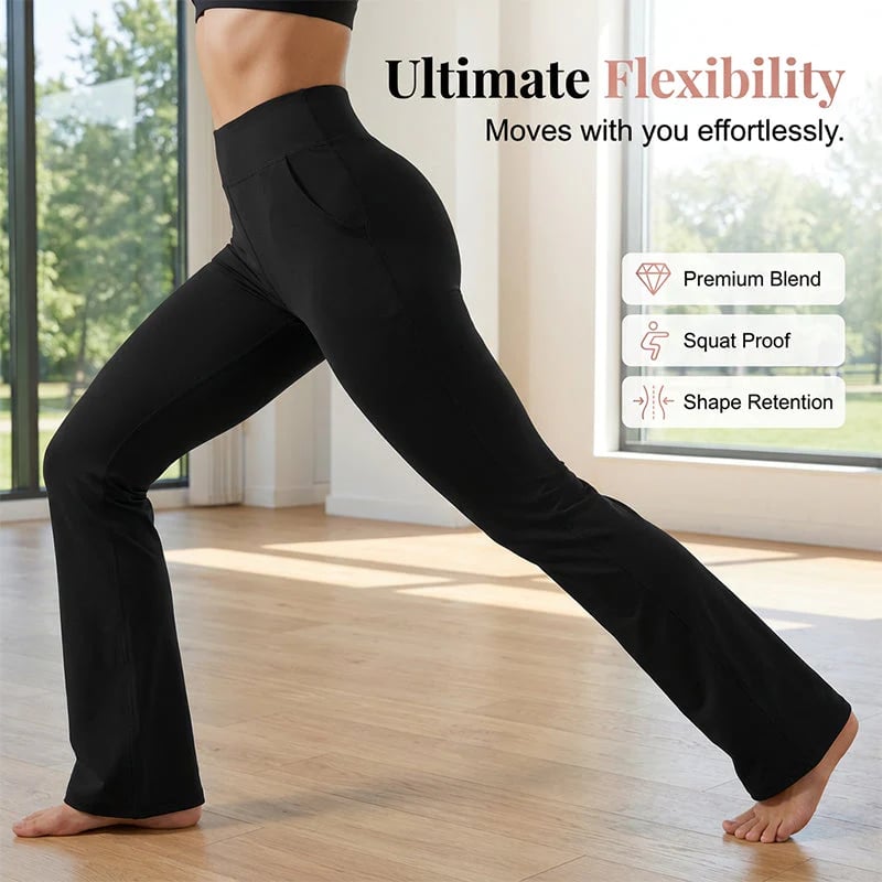 📢📢48% OFF !! ⏰ Women's Stretchy Bootcut Workout Pants