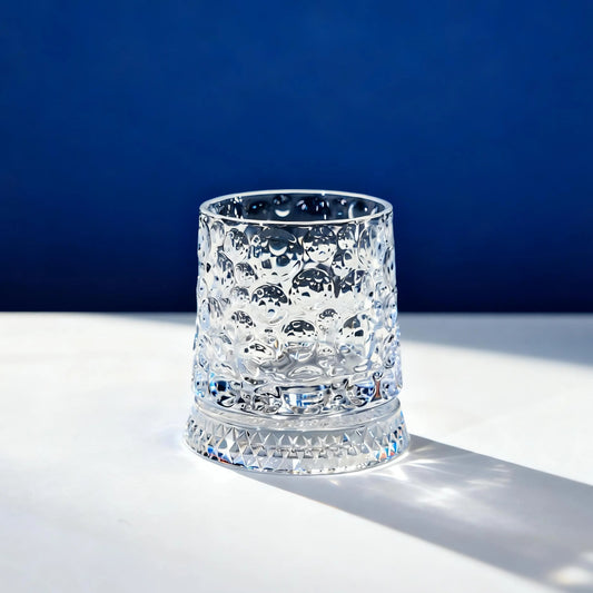 ✨ Diamond Cut Spinning Glass | Elevate Your Home Bar Experience 🏅