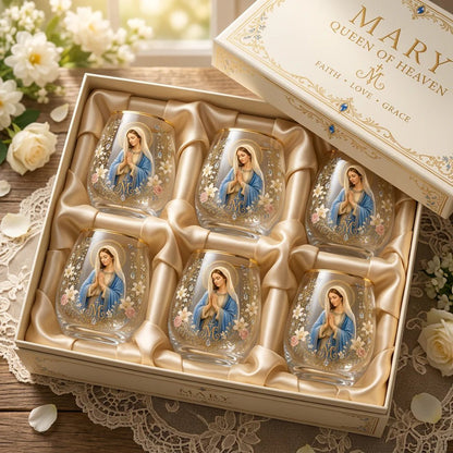 🙏✝️ 2026 Limited Edition “Morning Prayer” Glass Tea Cup ☀️☕ – Faith & Serenity Collection