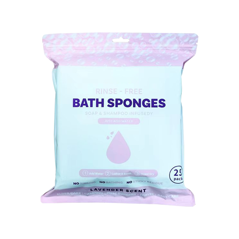 🎁 Freshness Anytime, Anywhere! 25 Large Rinse-Free Bathing Wipes for Adults