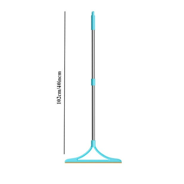 Adjustable Mop Scraper & Hair Magnet Tool