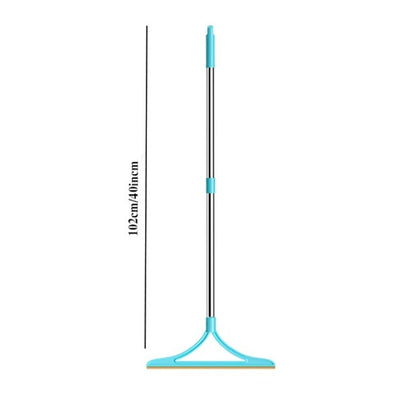 Adjustable Mop Scraper & Hair Magnet Tool