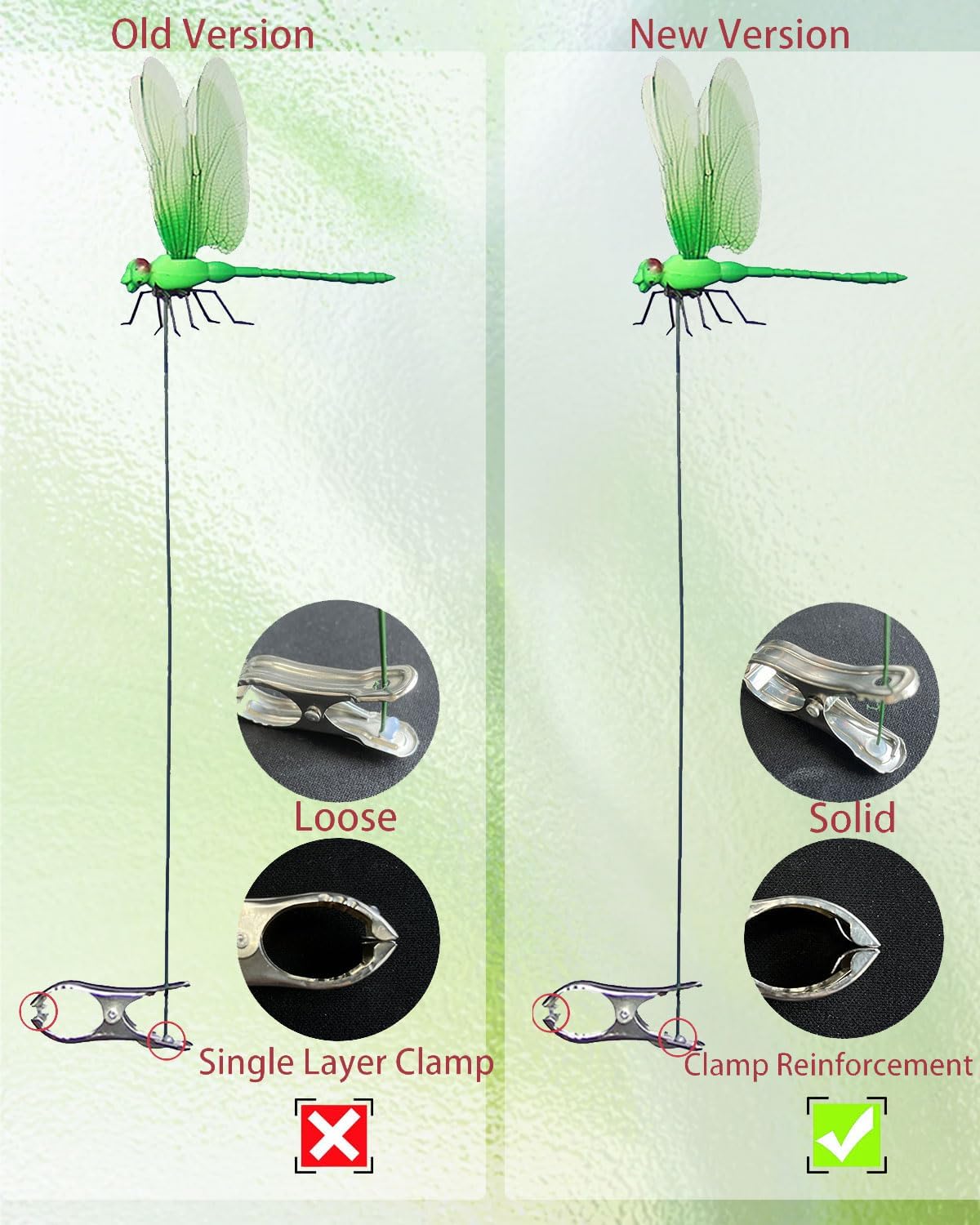 Dragonfly Clip Bug Repe Llent