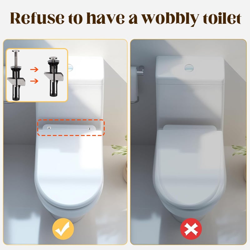 🔥Hot Sale🔥Heavy Duty Toilet Seat Fastener Bolt kit🔥