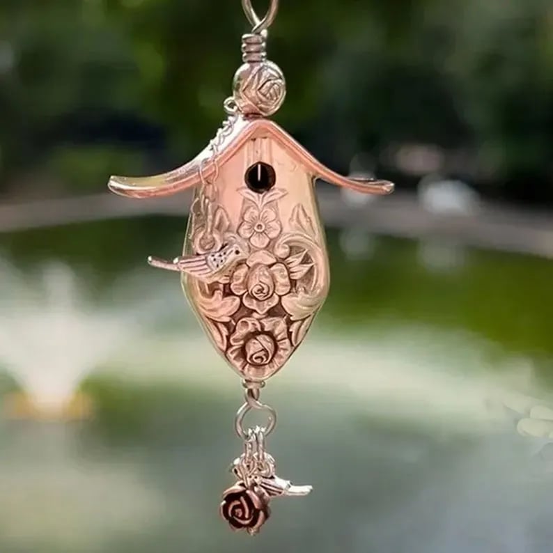 🔥⏰Final 3 Hours: Only $13.99 ✨The 1951 "Magnolia" Birdhouse Necklace