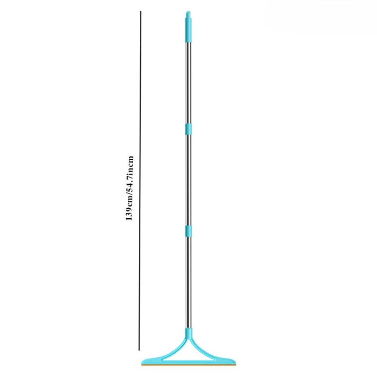Adjustable Mop Scraper & Hair Magnet Tool