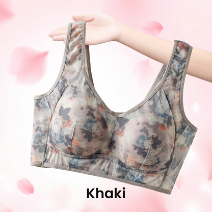 🎁 Super gather bra | Ice Silk Lace Cooling Comfort Bra