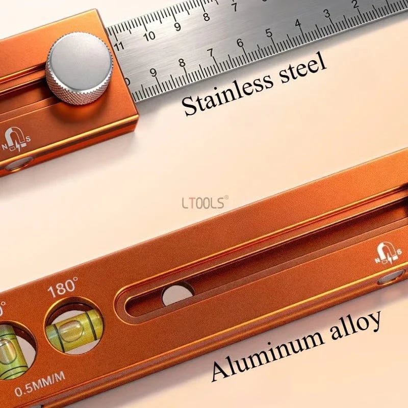📏Multifunctional marking level ruler🚗