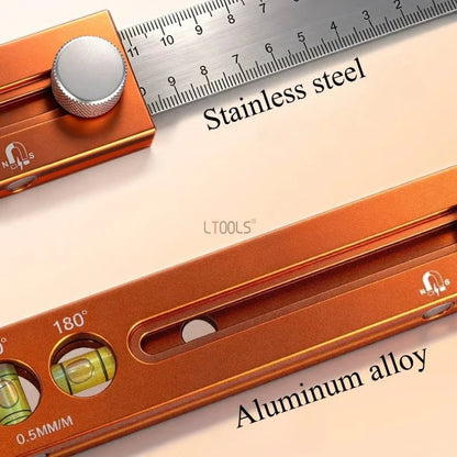 📏Multifunctional marking level ruler🚗