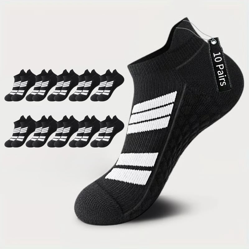 Black(10 Pairs) / One size