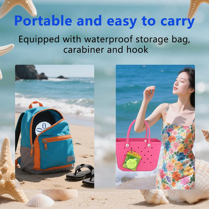 Beach Sand Remover Powder Bag – Talc-Free Natural Beach Essential